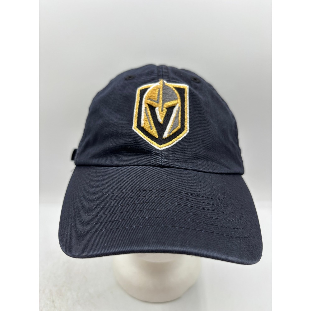 Las Vegas Golden Knights Fanatics Hat NHL Black Slouch Strapback Dad Cap OSFM